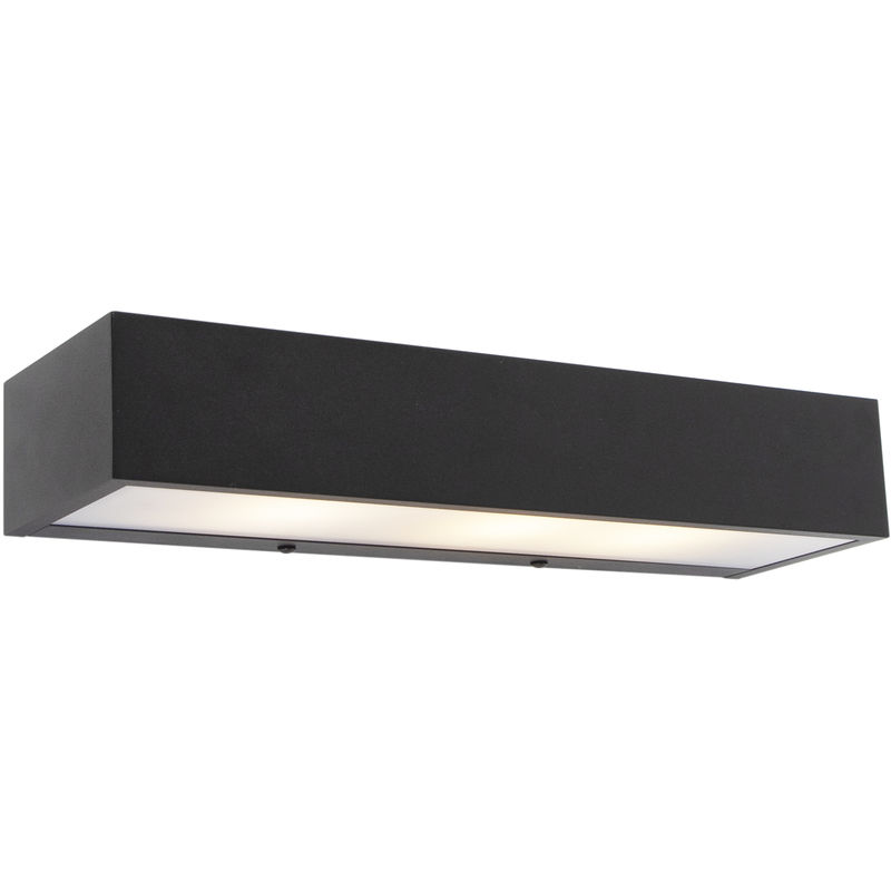 Design Oblong Wall Light Black 35 cm - Houx