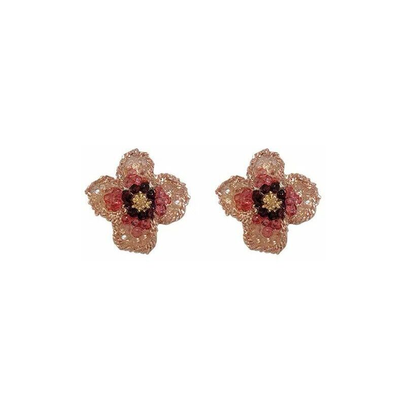 Ilovemilan - Design orecchini di fiori di colore