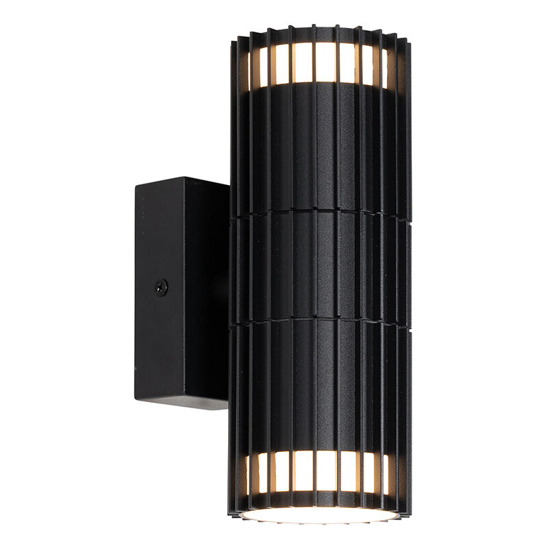 Image of Design Outdoor Wall Light Black 2-Light&hellip;
