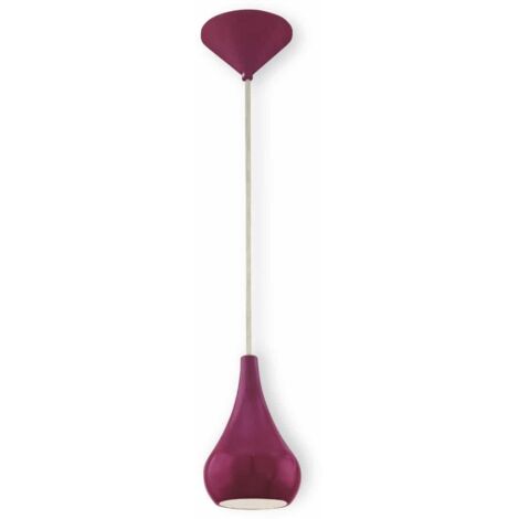 Design Pendel Hänge Lampe Wohn Zimmer purple Decken Dielen Beleuchtung Eglo 92945