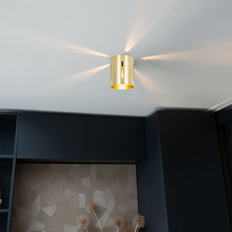 Design ceiling lamp gold - Yana - Gold/Messing