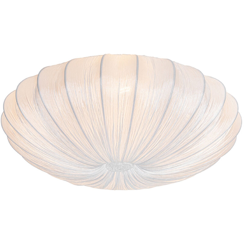 Image of Japandi Ceiling Light White Silk 60cm&hellip;