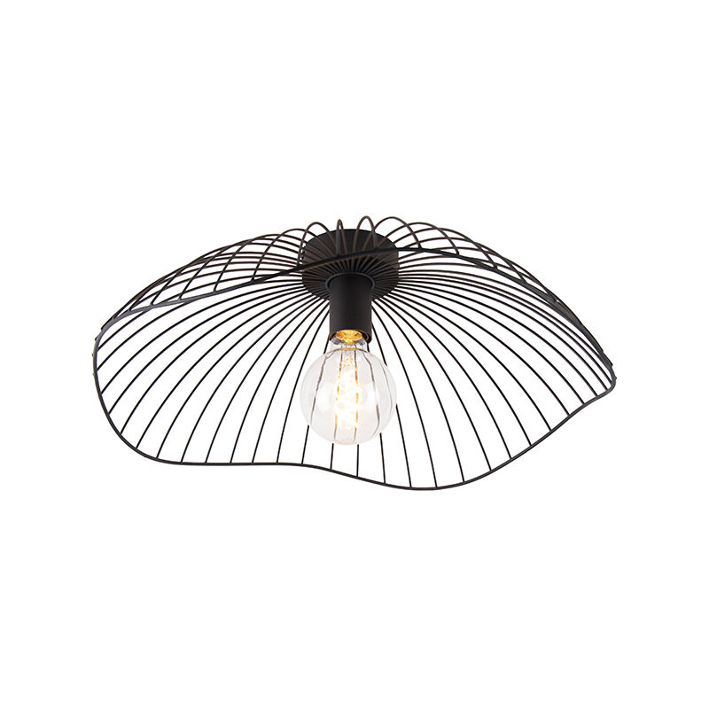 Design ceiling lamp black 50 cm - Pua