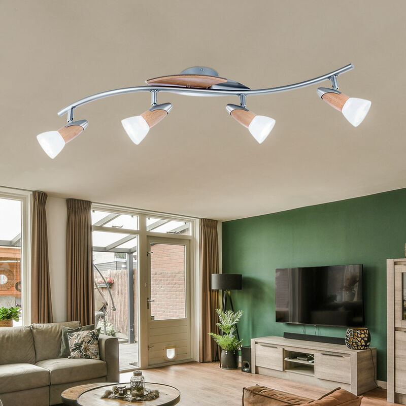 Design plafoniera in legno soggiorno illuminazione...