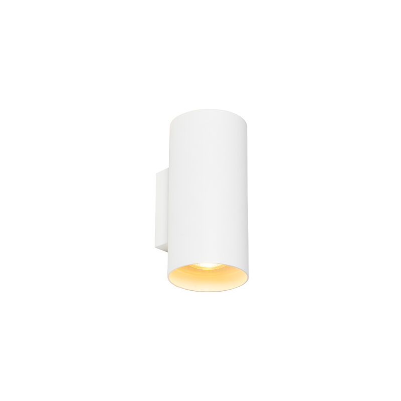 Design wall lamp white round - Sab