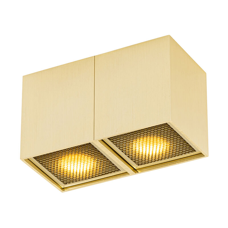 Image of Design Spotlight Gold 2-Light - Qubo&hellip;