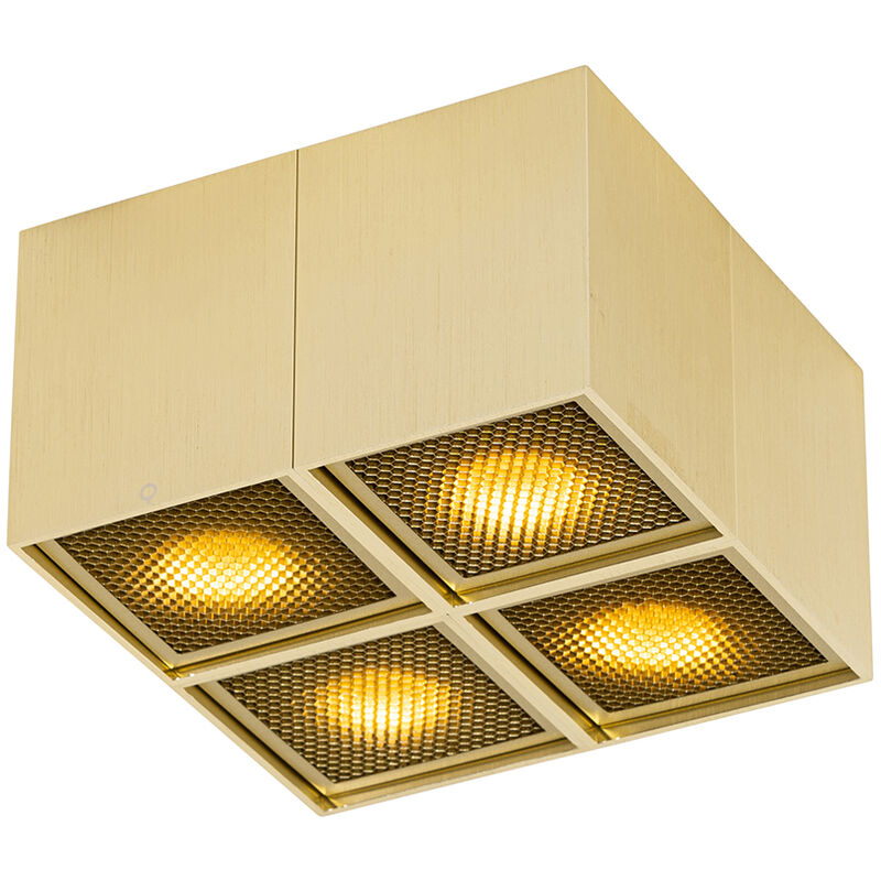 Image of Design Spotlight Gold 4-Light - Qubo&hellip;