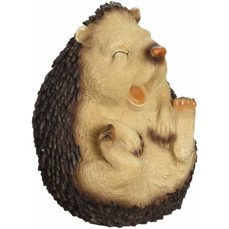 Design Toscano QM22558 Statua Roly-Poly Il Riccio Che Ride, Multicolore, 12.5x12.5x16.5 cm