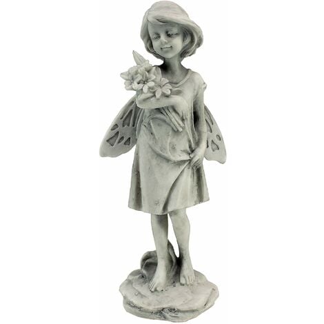 Folletti seduti, statuette decorative da giardino di alta qualità, mistero  magico, elfo e fata, per bambini, set da 2, altezza: 12 cm : :  Giardino e giardinaggio