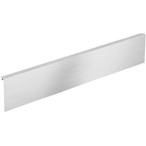 Designcape pour tiroir avantech you - Décor : Aspect inox - Hauteur : 101 mm - HETTICH