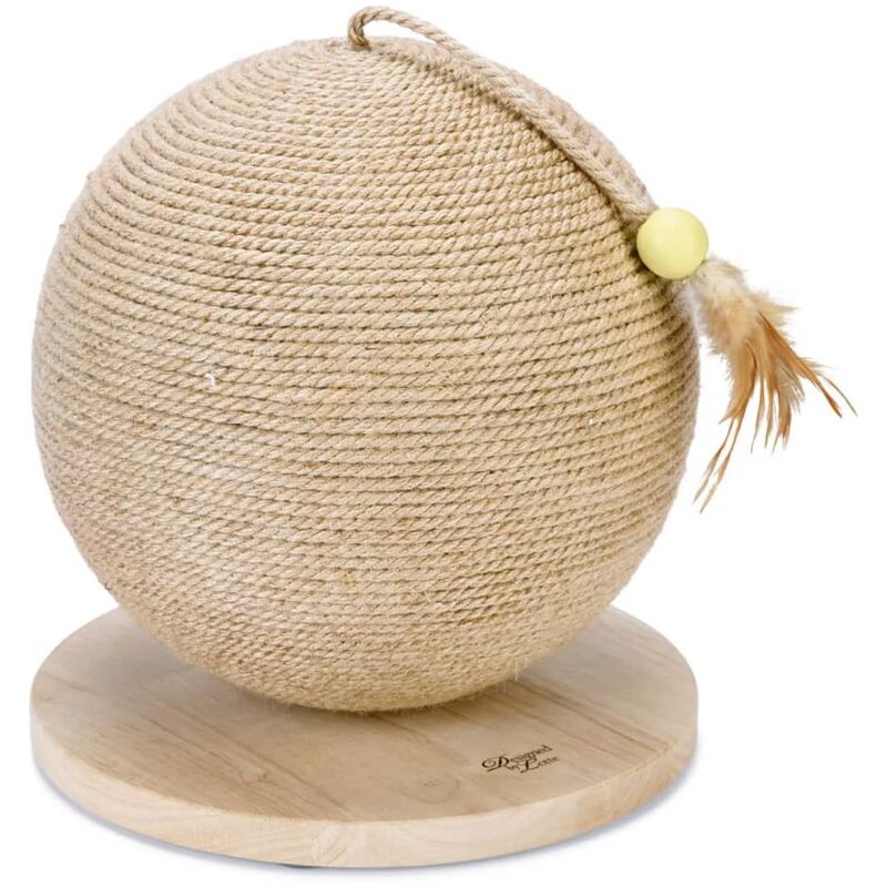 

Globo rascador para gatos Balty de madera XL - Gris - Designed By Lotte