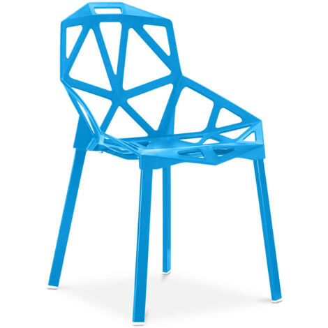 Designer Esszimmerstuhl - Hit Blue