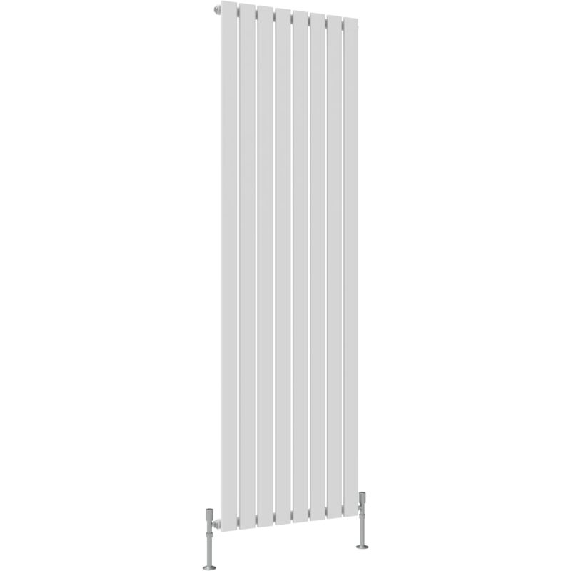 Flat Panel Radiator Designer RADs Central Heating Vertical 1800x544mm Single White