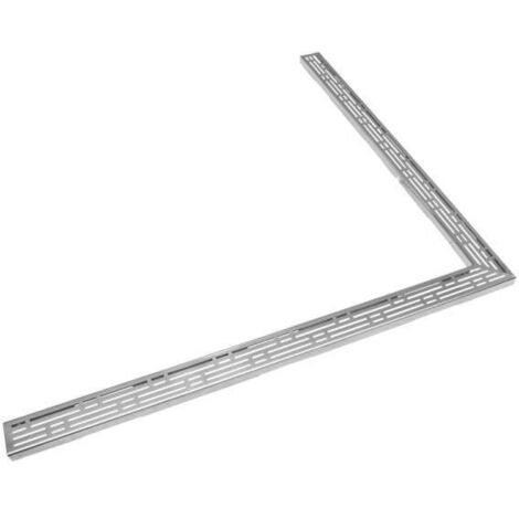 Designrost TECEdrainline "basic" für Winkelrinne 90 Grad, 1000mm,