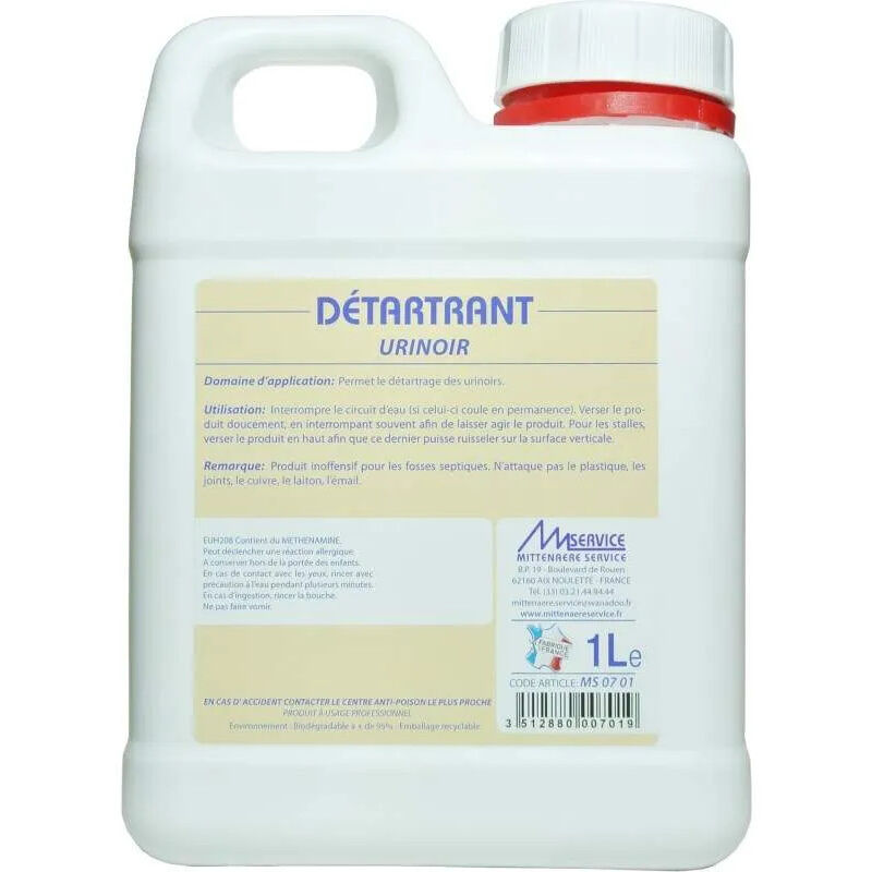 

Desincrustante para el urinario
