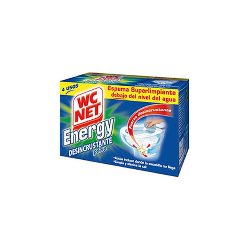 

Desincrustante polvo energy 4X60GR - Wc Net