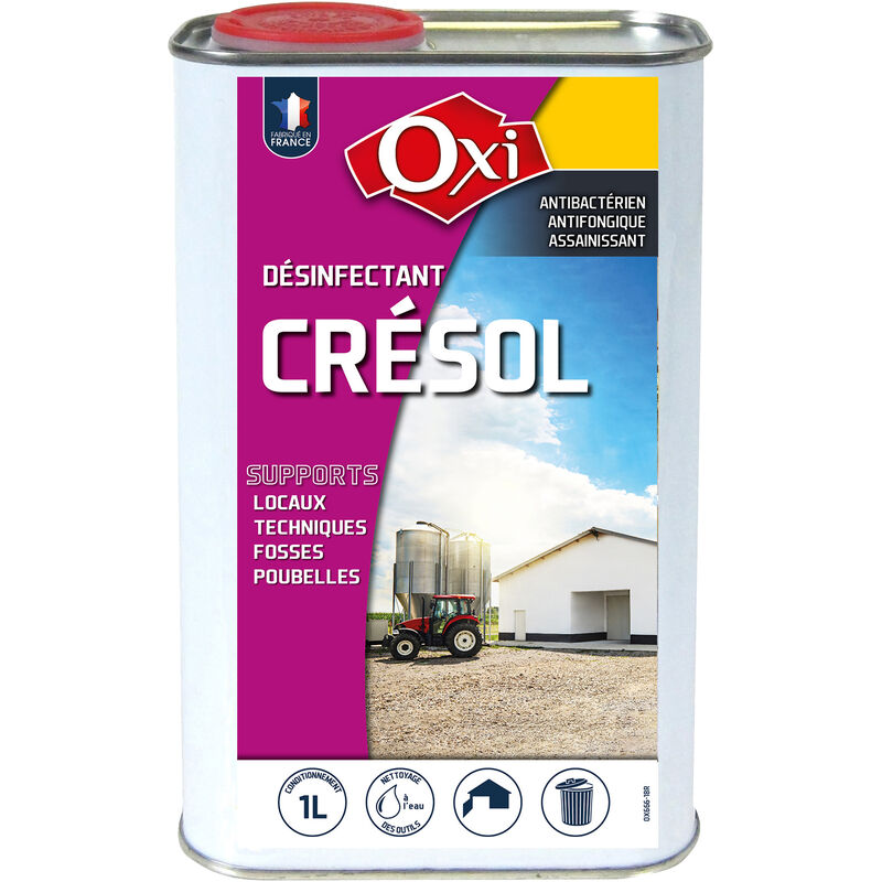 OXI - Désinfectant solution extérieure cresol 1 litre