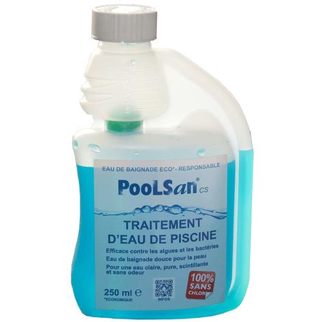 Traitement eau de piscine sans chlore PooLSan