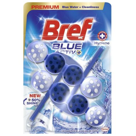 DESINFECTANTE BREF WC BLUE ACTIV APARATO DUPLO HYGIENE