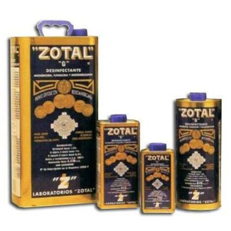 Desinfectante zotal - varias tallas disponibles