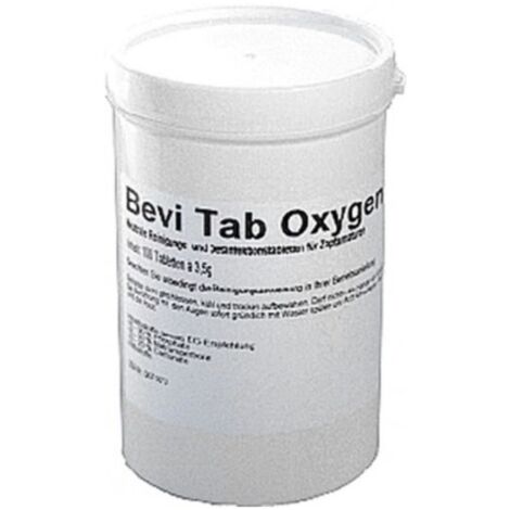 Desinfektionsmittel, Reinigungsmittel für alle Arten von Zapfanlagen - Bevi Oxygen Tab