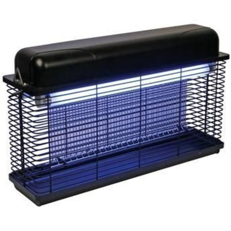 Désinsectiseur - VELLEMAN - 220V - 2x15W - Noir - À poser ou à suspendre Désinsectiseur - VELLEMAN - 220V - 2x15W - Noir - À poser ou à suspendre