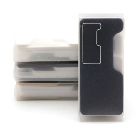 Desk Calendar PS PP Reusable Changeable Portable Desktop Block Home Decoration Accessories for Office Black