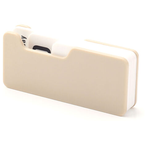 Desk Calendar PS PP Reusable Changeable Portable Desktop Block Home Decoration Accessories for Office Khaki