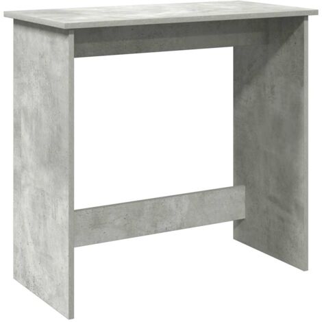 Desk Concrete Grey 80x40x75 cm Engineered Wood vidaXL