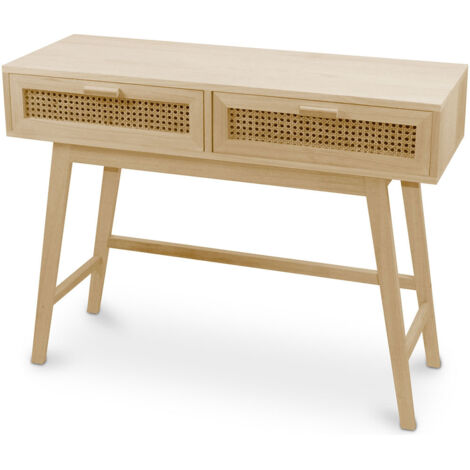 Desk - Console Hallway - Boho Bali Wood - Yanpai Natural