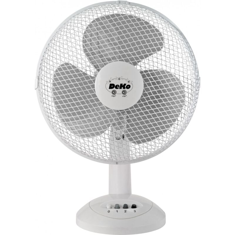 Desk Fan - Stratos b 305 White by deko