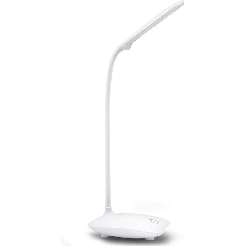 Briday - Desk Lamp Eye Protection LED Lamp Flexible Bedside Table Desk Lamp LED Reading Desk Light White2
