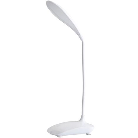 Desk lamp, LED, USB, 6000k, white