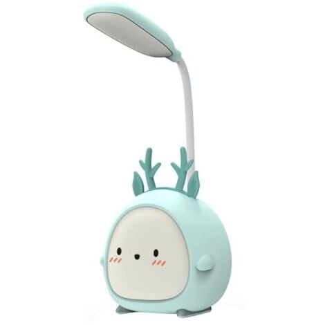 Desk Lamp, LED, USB Rechargeable, Portable, Green
