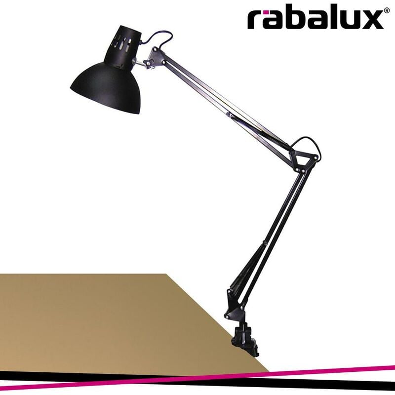 Image of Rabalux - arno, writing desk lamp, with clamp, H70CM