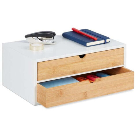 Desk organiser 2 drawers