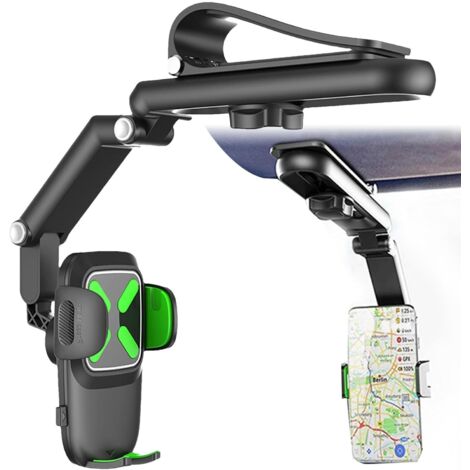 Desk Phone Holder - Versatile Car Phone Holder 360 Degree Adjustable - Anti-Shake Car Accessories, Phone Holder for Office, Home, Selfie