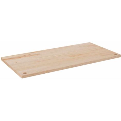 Desk Top 110x55x2.5 cm Solid Wood Pine vidaXL
