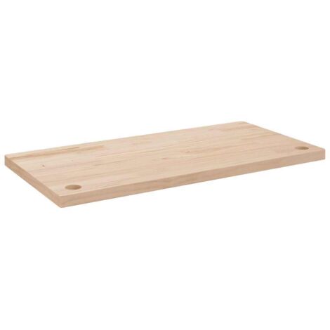Desk Top 80x40x2.5 cm Solid Wood Pine vidaXL