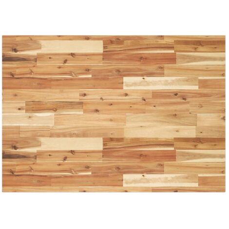 Desk Top Oil Finished 120x70x2 cm Solid Wood Acacia vidaXL