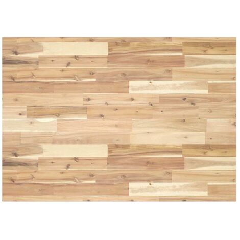 Desk Top Untreated 120x70x2 cm Solid Wood Acacia vidaXL