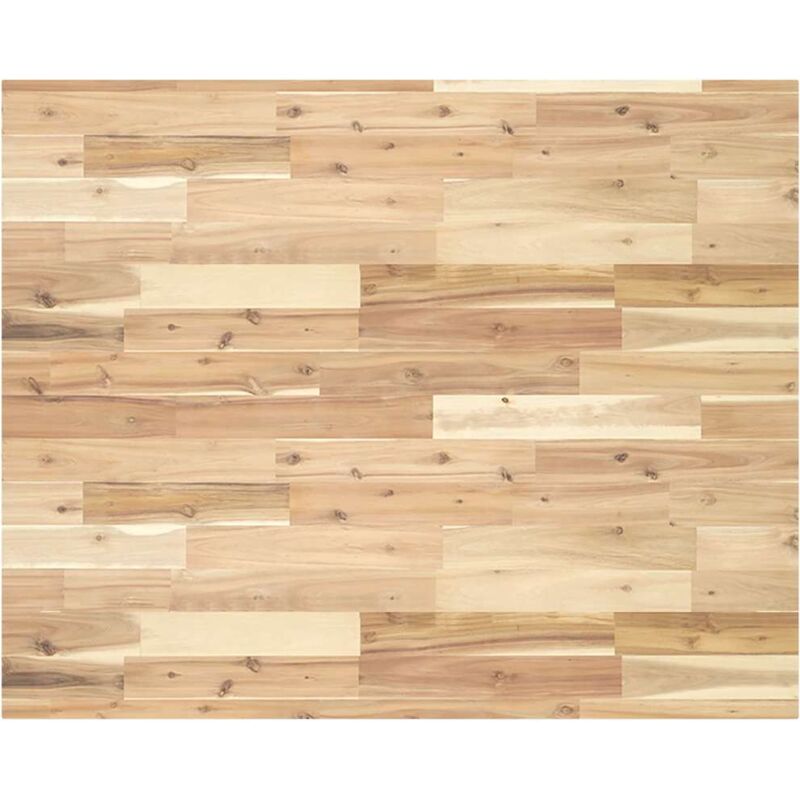 Vidaxl - Desk Top Untreated 100x80x4 Cm Solid Wood Acacia