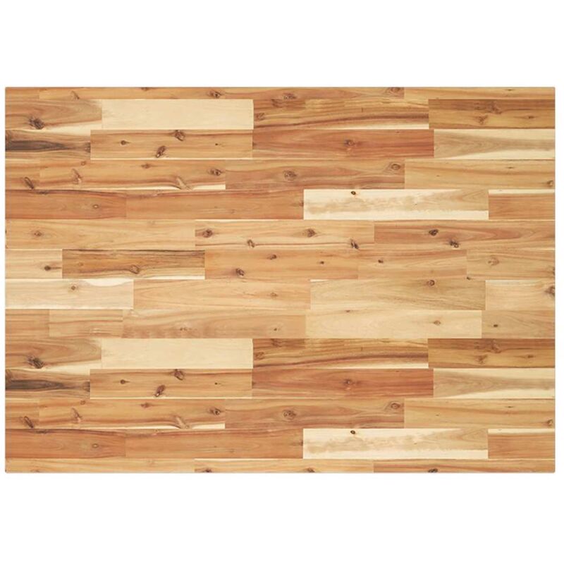 Desk Top Oil Finished 120x70x2 Cm Solid Wood Acacia Vidaxl
