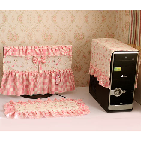 Desktop LCD computer abdeckung 3 sets von 19 zoll 20 zoll 22 zoll computer abdeckung universal stoff zubehör,Princess Sophie,Computer three-piece