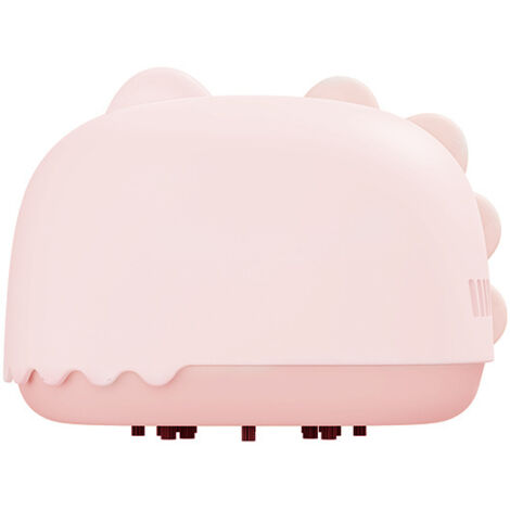Desktop-Staubsauger, Handstaubsauger, Mini-Staubsauger, kabelloser Desktop-Staubkehrer, USB-Aufladung für Tastatur, Zuhause, Büro, Auto (Pink)