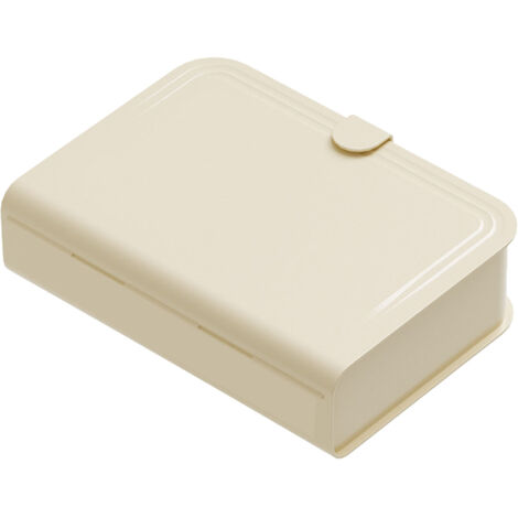 Desktop Storage Box Multi Compartments Plastic Simple Data Cable Organizer Box for Charger Earphones Phone Case Film
