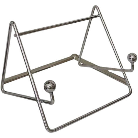 Desktop Tablet Stand Stainless Steel Multifunctional Simple Desk Tablet Holder for Phone Book