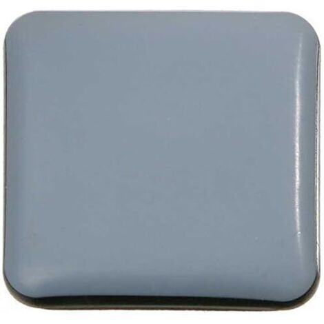 Deslizadores para muebles 16 piezas autoadhesivos de teflón 50x50 mm PTFE Skid Super Gliders