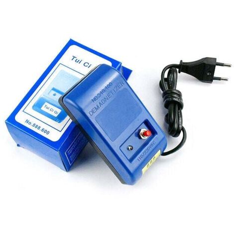 Desmagnetizador, herramienta de desmagnetización profesional para la reparación de relojes de pulsera mecánicos, 110/220 V