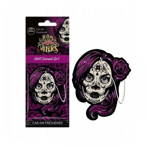 Désodorisant AROMA CAR MUERTOS Violet Girl Spicy Delight